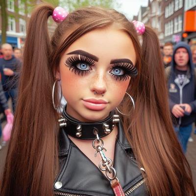 Ai 生成首輪付き女