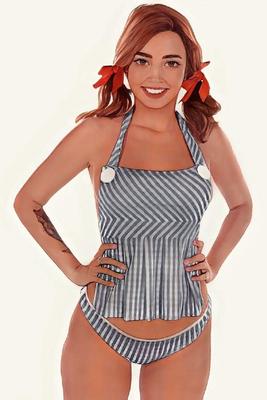 das erstaunliche Agatha-Dorothy-Cosplay