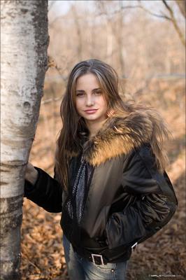 Аня в модной серии Vogue