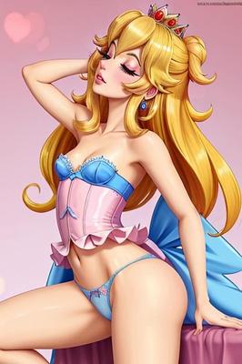 AI 生成 - ピーチ姫