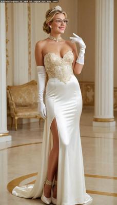 AI ballgown princess