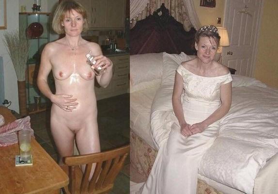 Dressed Undressed Naughty Brides
