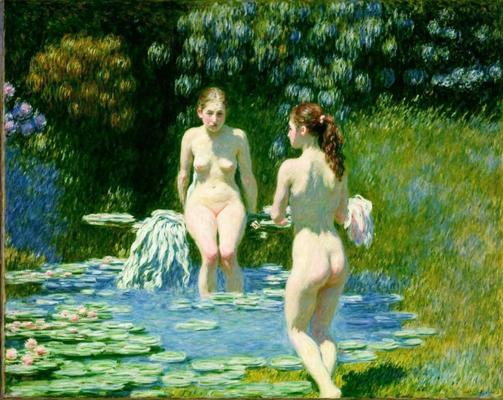 Expressionistic Classical Nudism Paintings
