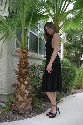 Ashley Brookes 'kleines schwarzes Kleid'
