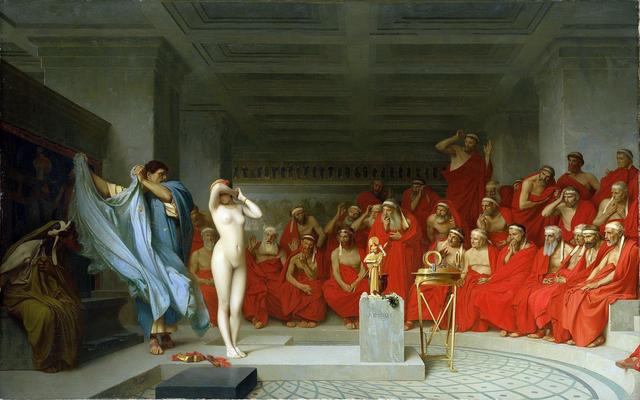 Phryne Vor Den Richtern、