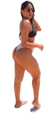 Latina lindas pegatinas grandes de trasero