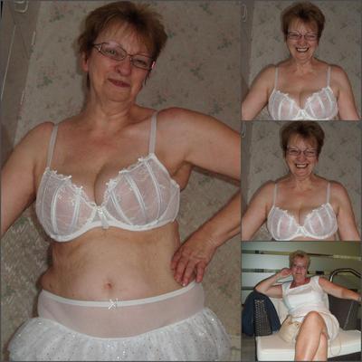 Compilación de esposa vestida y en lencería