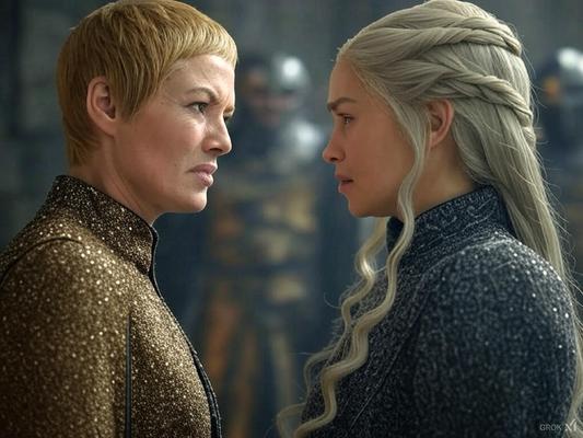 Daenerys and Cersei Battle Royale