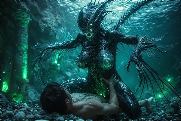 Sexo de sirena acuática
