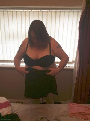 Fat gut pig Lou from the UK great sexy gut and fat cunt on her