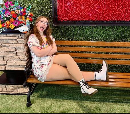 Nerd girl Posing 