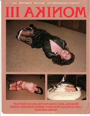 Vintage bondage magazine Monika III