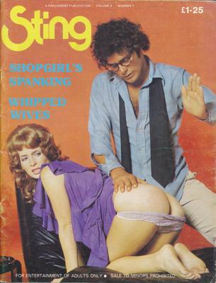 Retro Spanking Sting magazine Vol no 