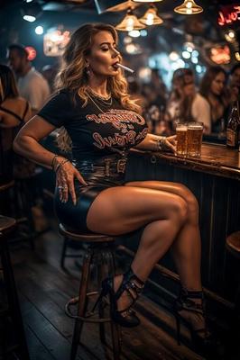Smoking Cougar on the Prowl