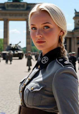[AI] Achtung, Frau Kommandant! (non nude)