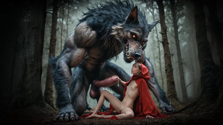 AI images by Neobutra # : Little Red Riding Hood, part 