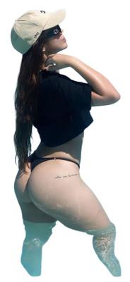 Latina Cute Big Butt Stickers 