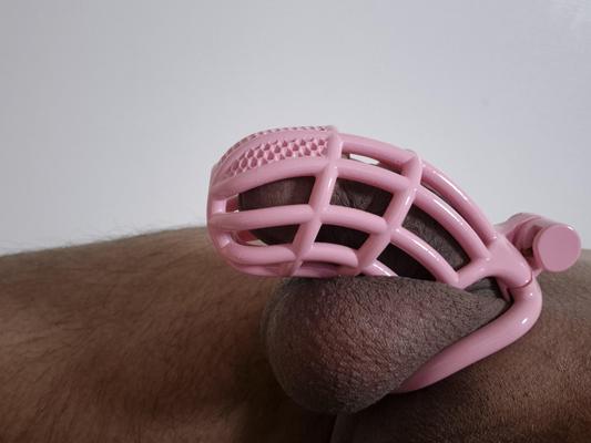 Lock In Pink Chastity