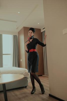 Nian Nian Cosplay Stewardess Hotel Edition