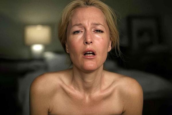 Gillian Anderson belle agonie