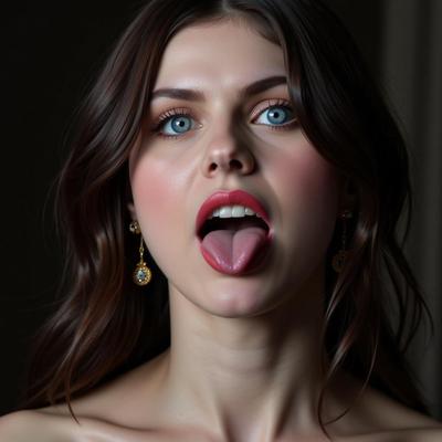Alexandria Daddario saugt BBC
