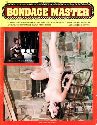 Vintage bondage magazine Bondage Master 