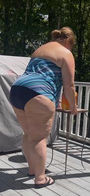 BBW Big Girl Badeanzug
