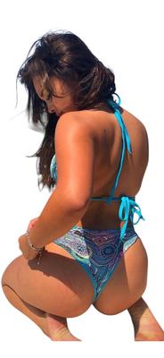 Latina süße große Butt -Aufkleber