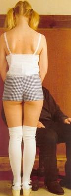 Retro Spayking Janus Julianne Blonde Pony Tail and White Vestier