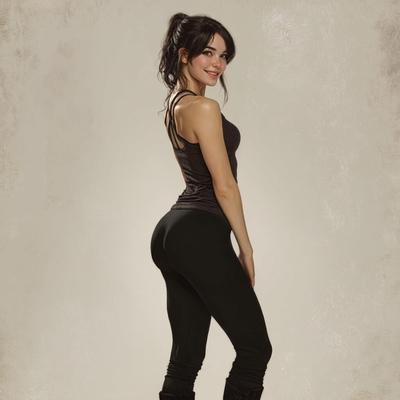 Women in Leggings I