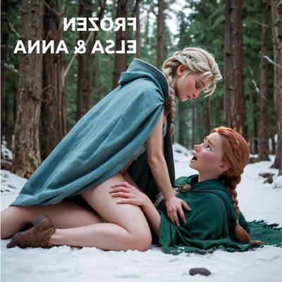 Замороженная Эльза и Анна