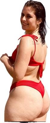 Latina Cute Big Butt Stickers 