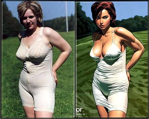 DE LA PHOTO A LA BD // FEMMES MATURES