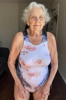 Grannies en maillots de bain