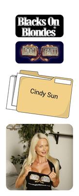ブロンドのcindy sun_blacks