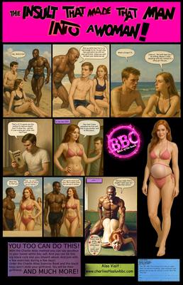 El insulto que convirtió a ese hombre en una mujer (C. Atlas Tg Parody)