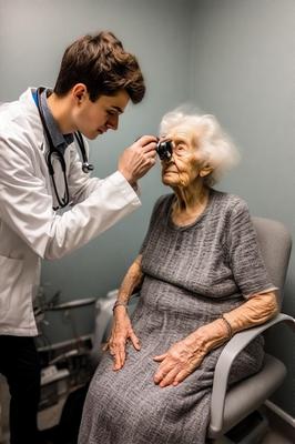 Young doctors and their older patients