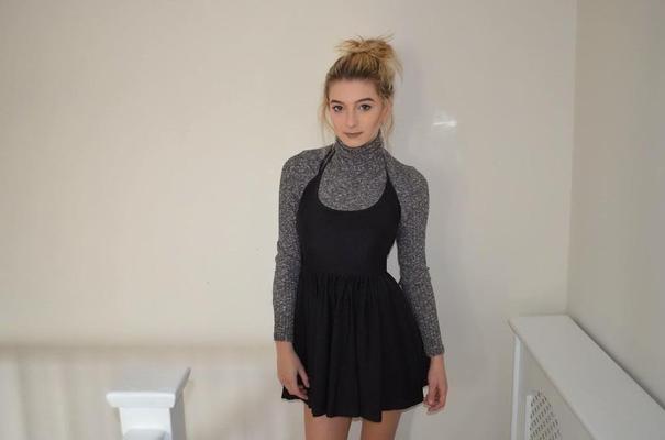 Exponierte Amateur -Webslut