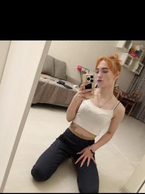 Ksenia, redhead from russia