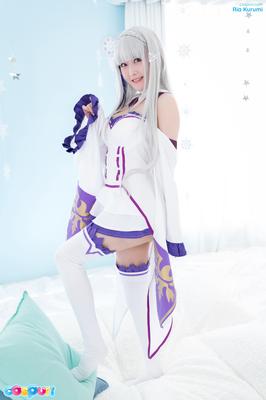 日本のヌードコスプレRia Kurumi Emilia