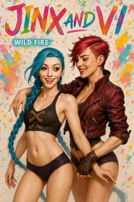 Jinx vs Vi Arcane League of Legends