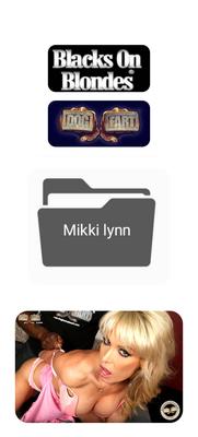 金髪のmikki lynn_blacks