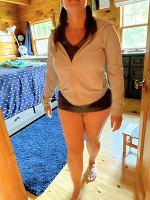 Bottomless pussyslip long sleeve tops 