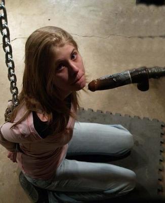 Amateur tied up 