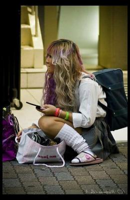 Les filles asiatiques portent-elles des chaussettes? 