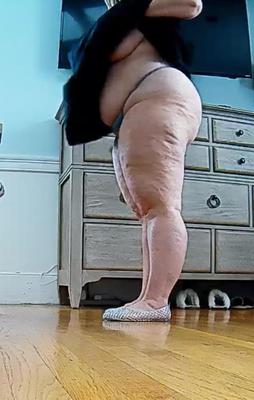 BBW Wife Getting Undressed