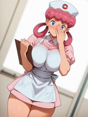Pokemon -Krankenschwester Joy Hentai
