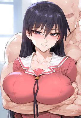 Sakaki (Azumanga) x BWC [Nakatori] [AI erzeugt]