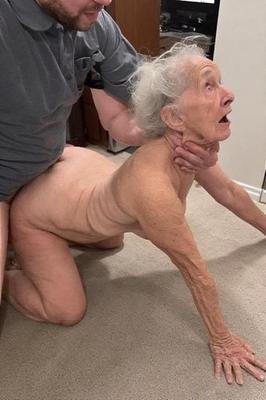 Granny Doggy Style