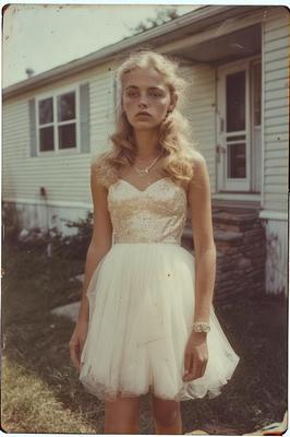 Prom Dress Girls, circa 